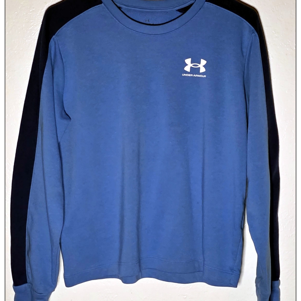 Under Armour Men's Blue and Black Sweatshirt